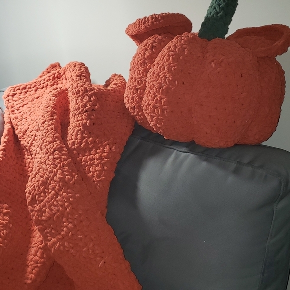 NEW- Handmade Fall Mickey Mouse Pillow - Picture 2 of 4